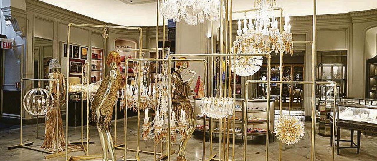 Interior de una tienda Bergdorf Goodman.