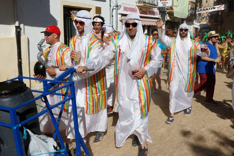 Las peñas inician las fiestas en Fuentesaúco