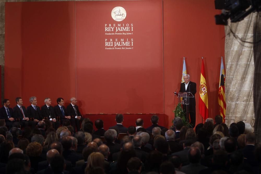 Entrega de los Premios Jaime I 2016