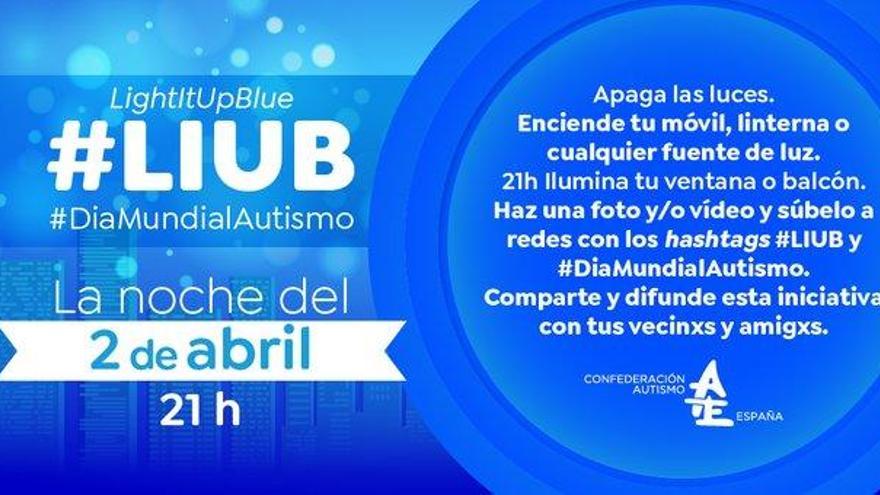 Campaña del Día Mundial del Autismo.