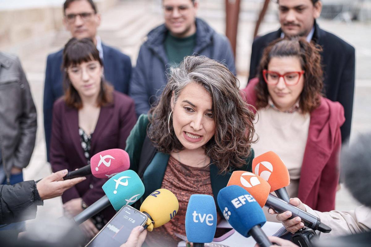 Irene de Miguel apela desde Extremadura a una unidad de la izquierda "por convicción" y no por cálculo electoral