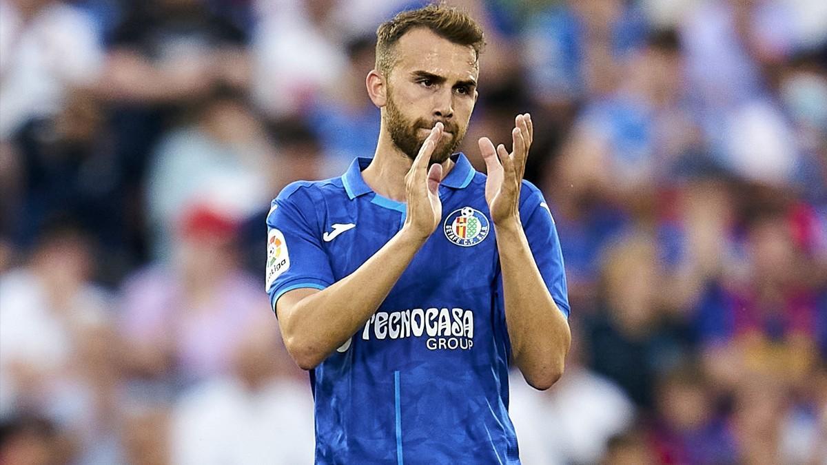 Borja Mayoral, futbolista del Getafe