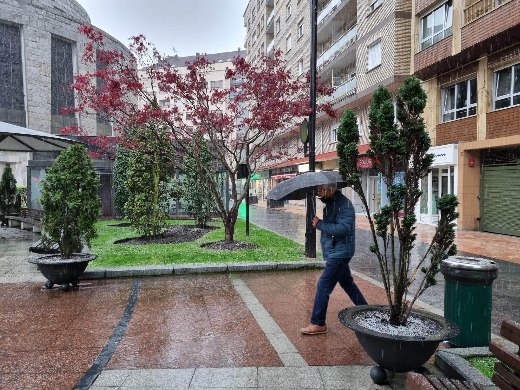 EN IMÁGENES: Asturias se enfrenta a un temporal de frío y nieve en abril