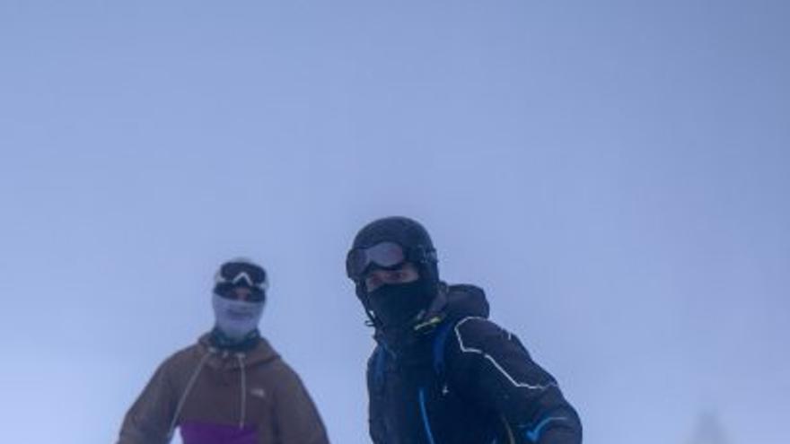 Nieve en Manzaneda. | B. L.