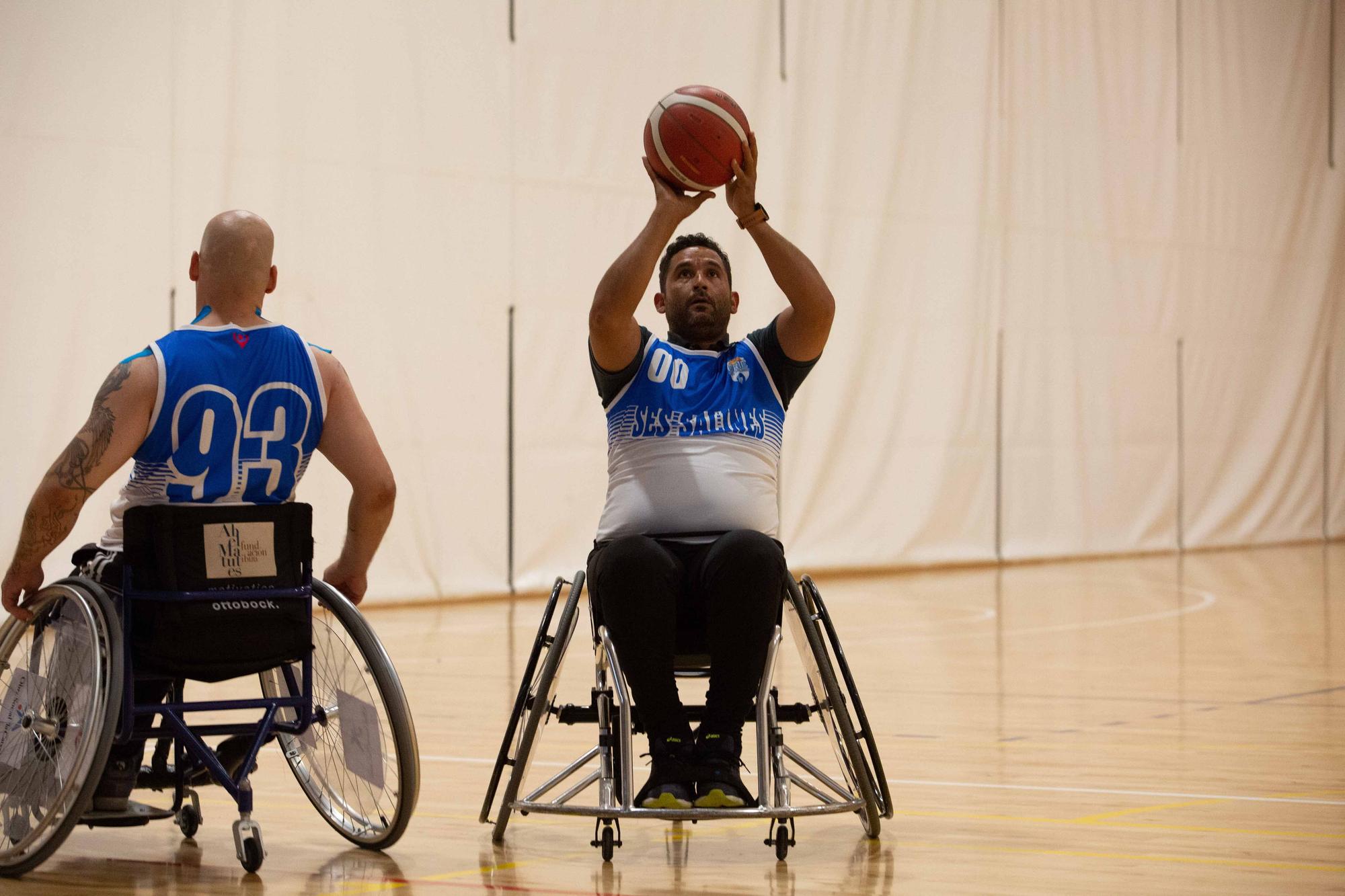 Pablo Hempler, referente ibicenco del basket en sillas de ruedas, busca apoyos