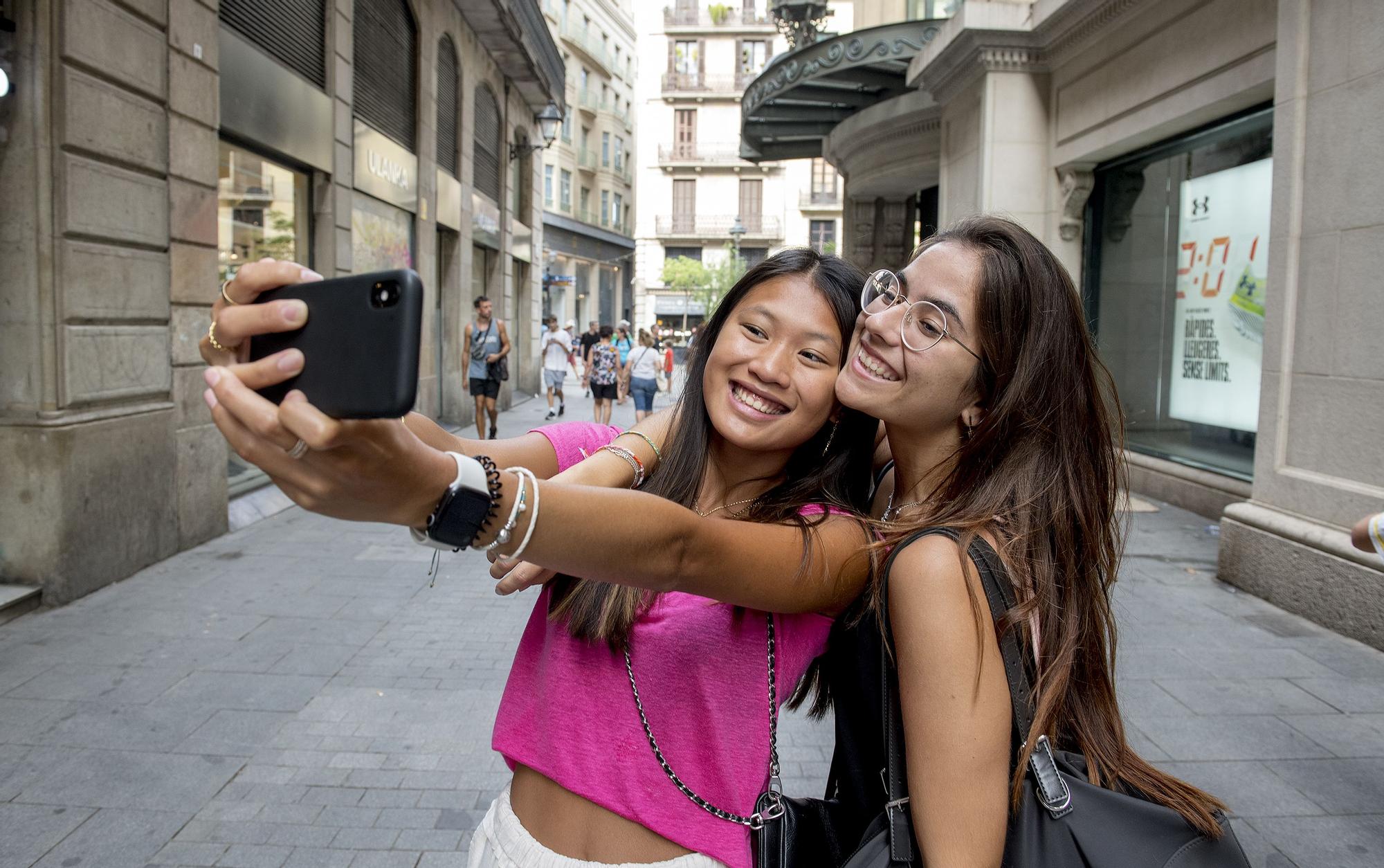 Chicas selfie