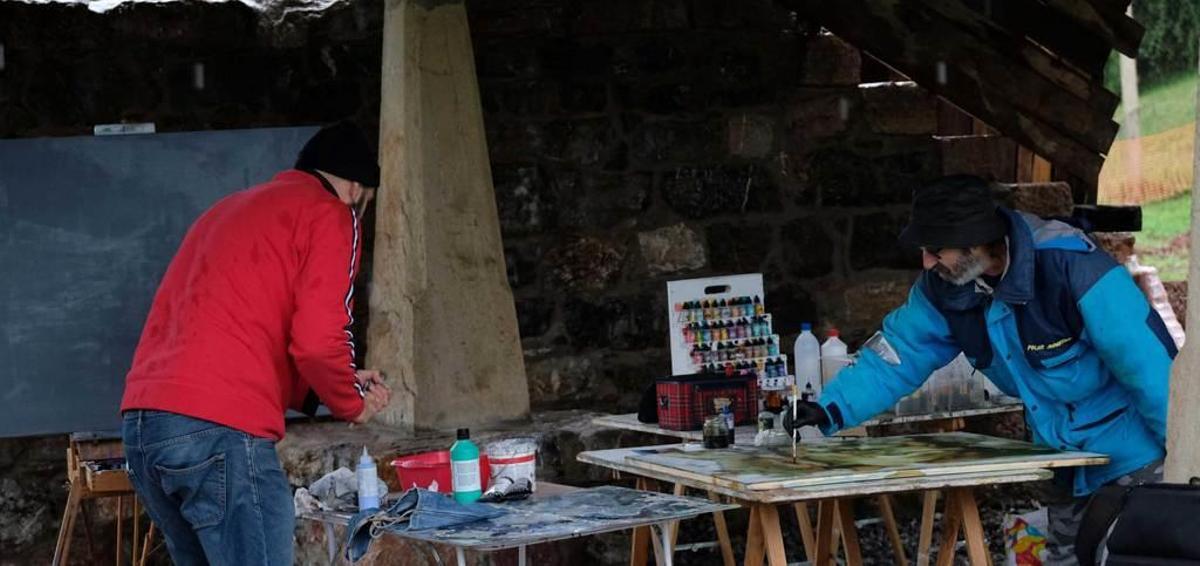 Pintura al agua en Bueño