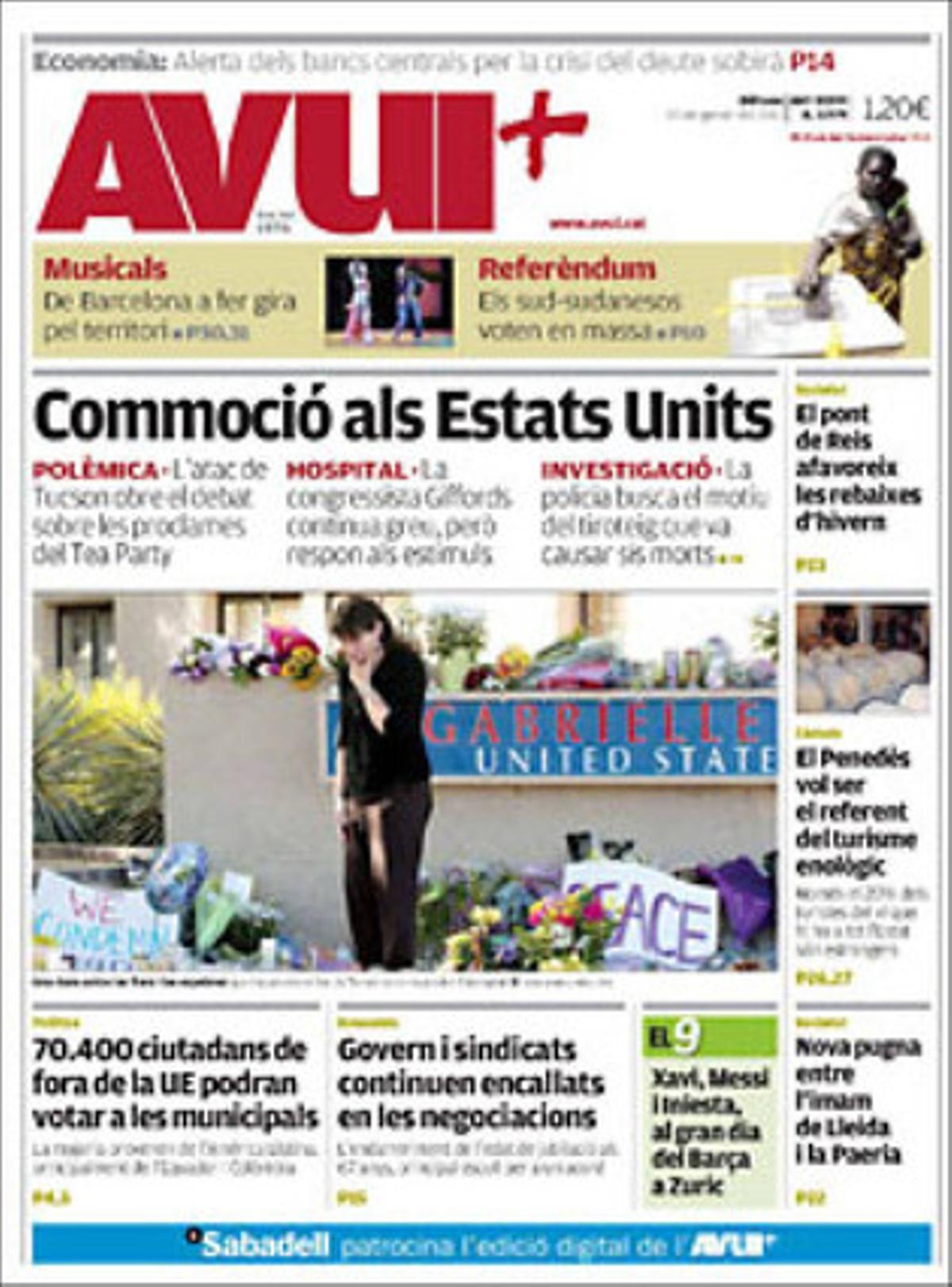 ’Avui’ destaca a dins el potencial de l’enoturisme i que el Penedès vol ser el referent a Catalunya.