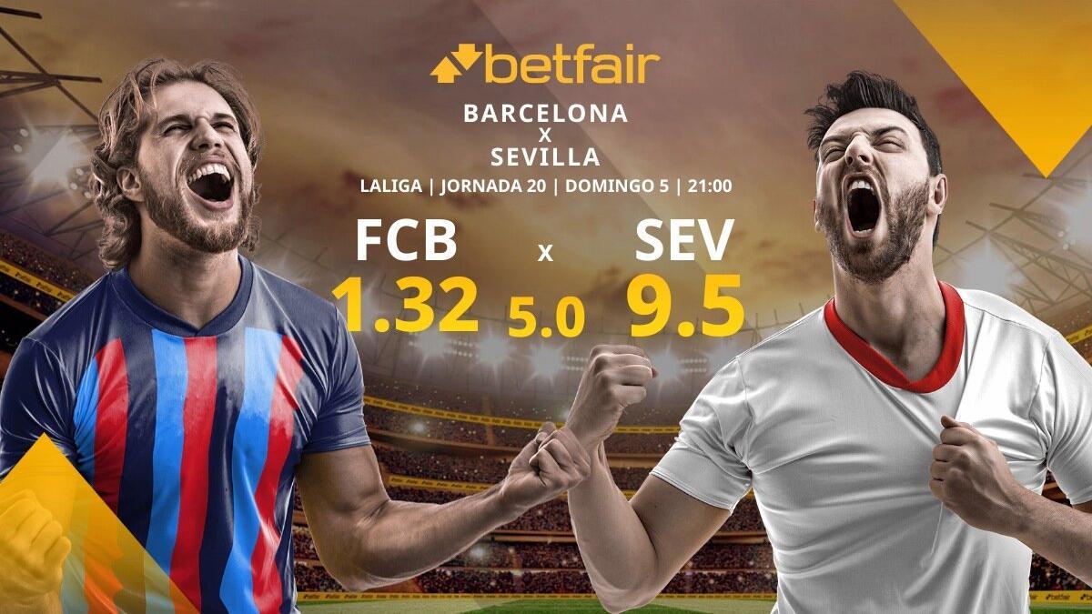 FC Barcelona vs. Sevilla FC: alineaciones, horario, TV, estadísticas y pronósticos
