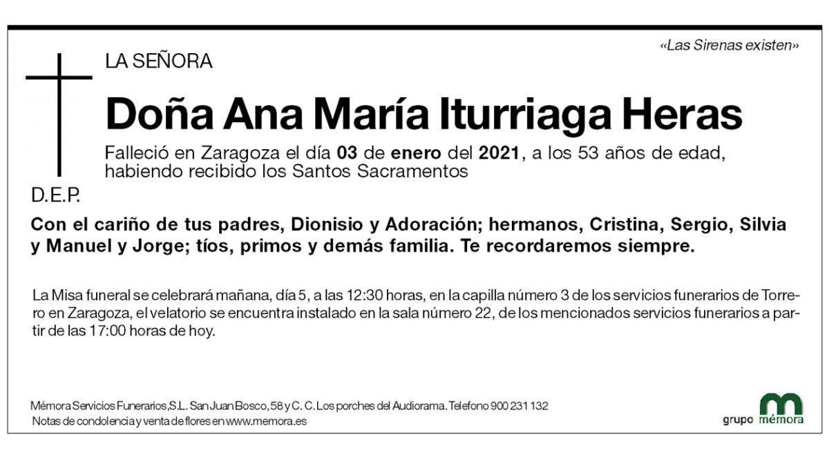 Ana María Iturriaga Heras