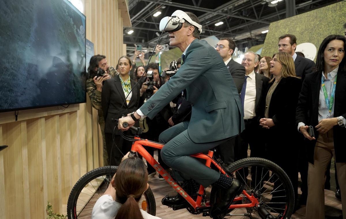 Pedro Sánchez en Fitur 2025