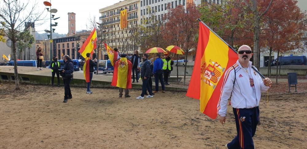 Manifestants de Borbònia a Girona.
