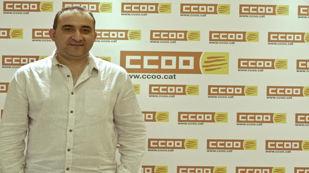 Javier Pacheco, futur secretari general de CCOO de Catalunya.