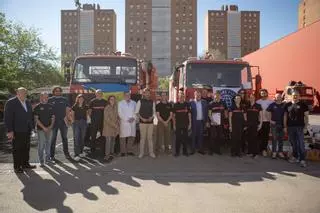 Dos camiones de bomberos para ayudar a Ucrania