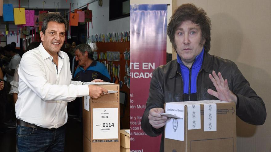 El peronista Sergio Massa gana sorpresivamente las elecciones en Argentina y disputará la presidencia con el ultraderechista Javier Milei