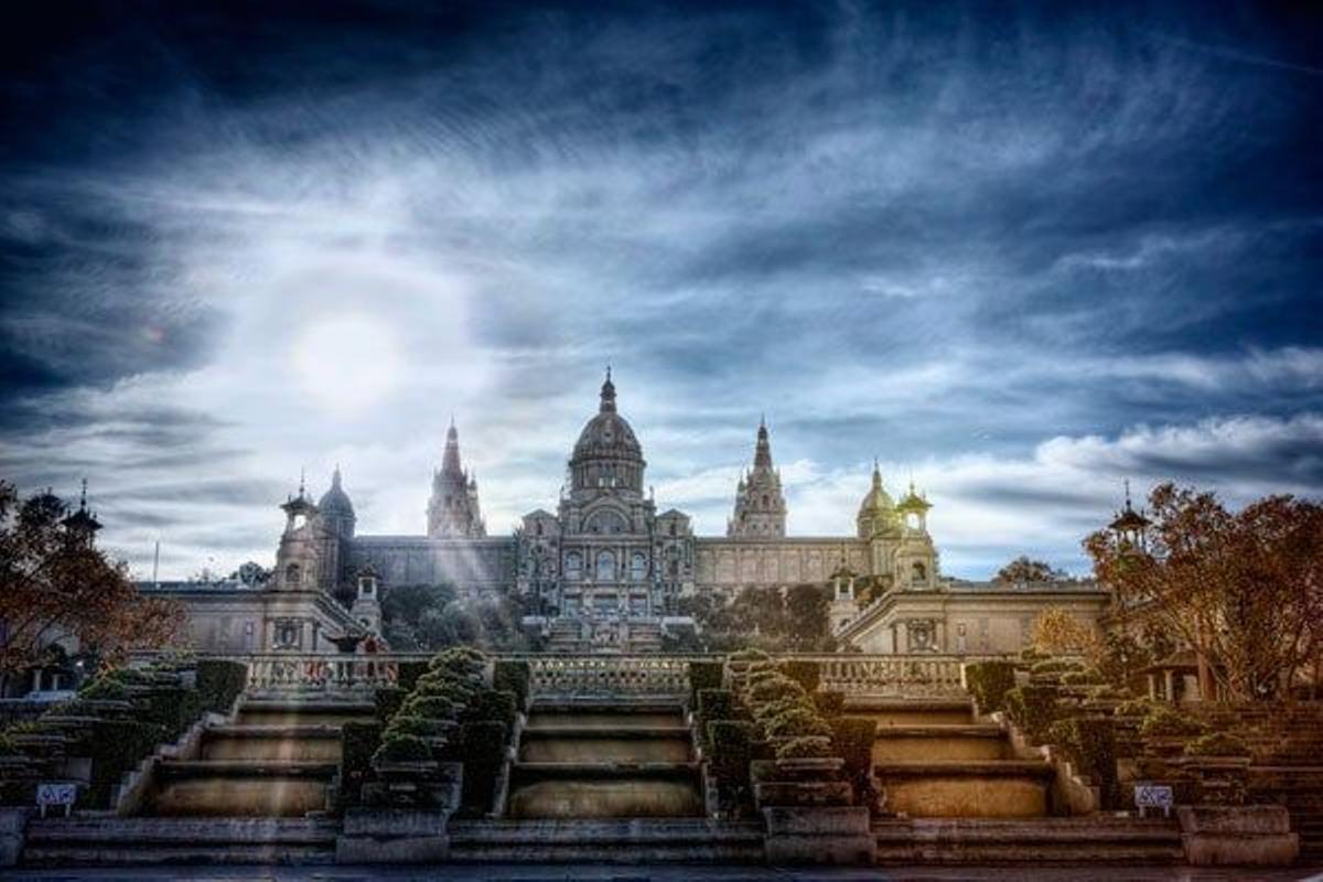 El Museo Nacional d'Art de Catalunya, en Montjuic.