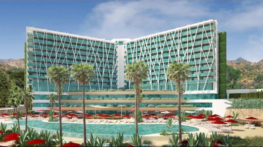 El hotel Magna Marbella dispondrá de 373 habitaciones de diferentes categorías distribuidas en nueve plantas.