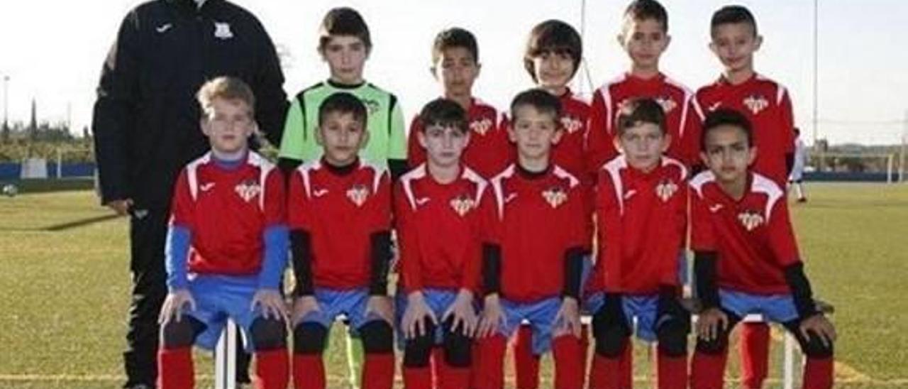 El benjamín A del Saguntino avanza en Copa