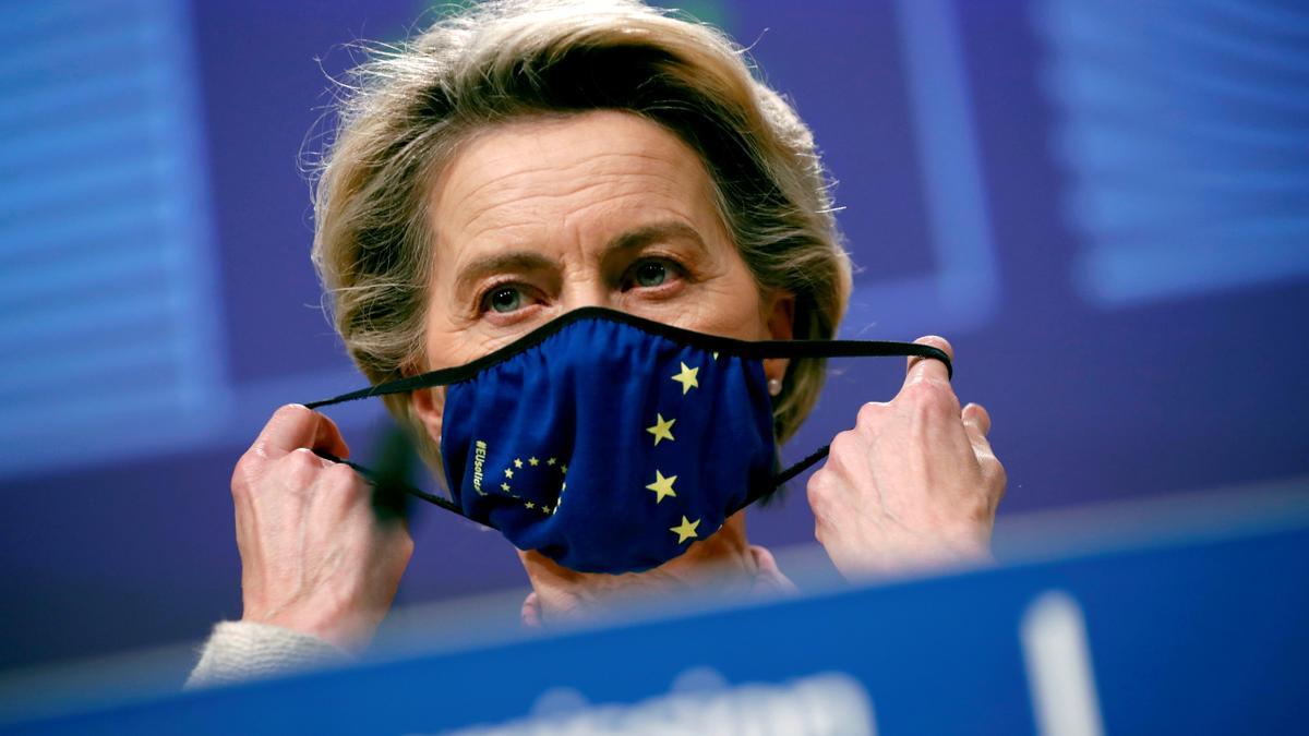 La presidenta de la Comisión Europea, Ursula von der Leyen.