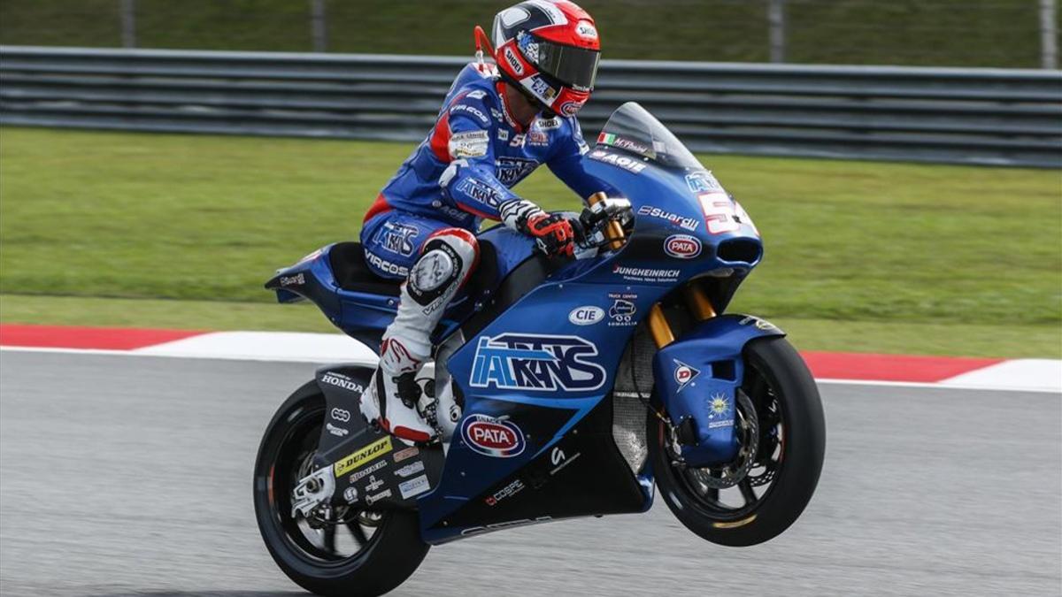 Pasini es nuevo líder del Mundial de Moto2