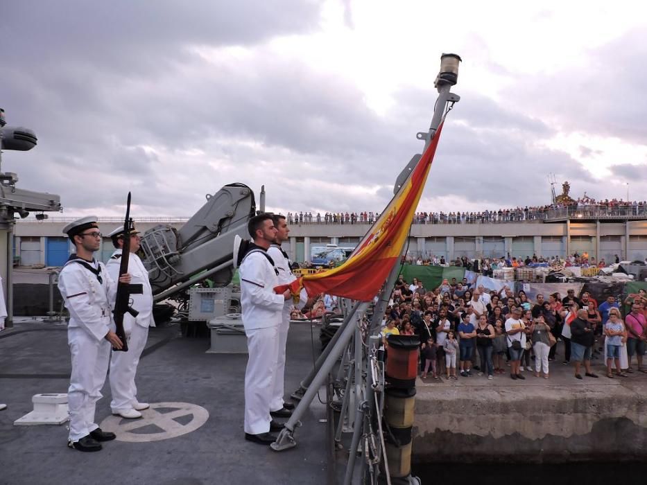 Jornada de puertas abiertas en Águilas con la Armada