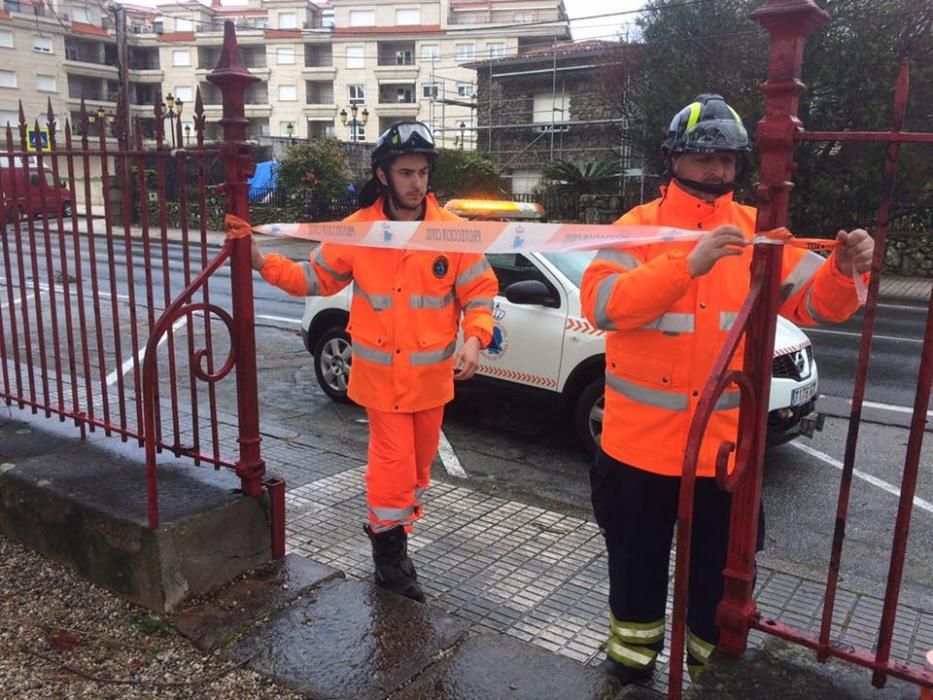 El trabajo de los servicios de emergencia