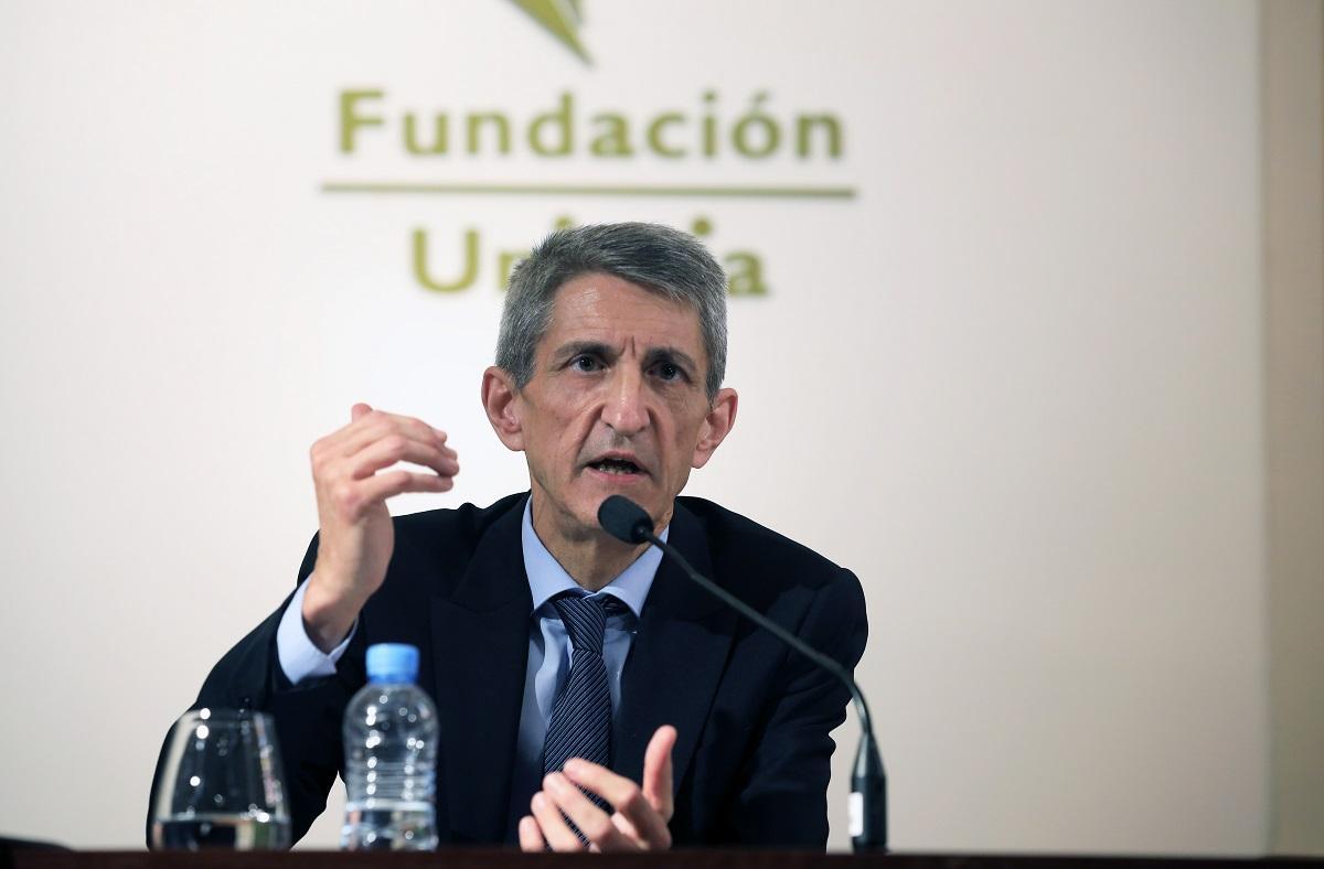 El presidente de la Fundación Bancaria Unicaja, José Manuel Domínguez.