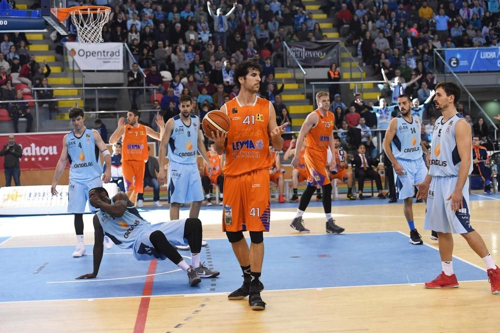 El Leyma Coruña ganó el derbi gallego al Breogán por 94-85 en un intenso partido que dominó sobre todo en el primer cuarto.