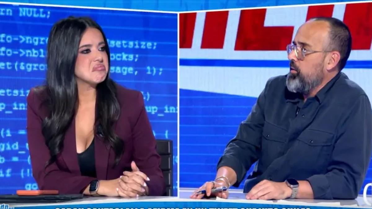 Sarah Santaolalla y Risto Mejide