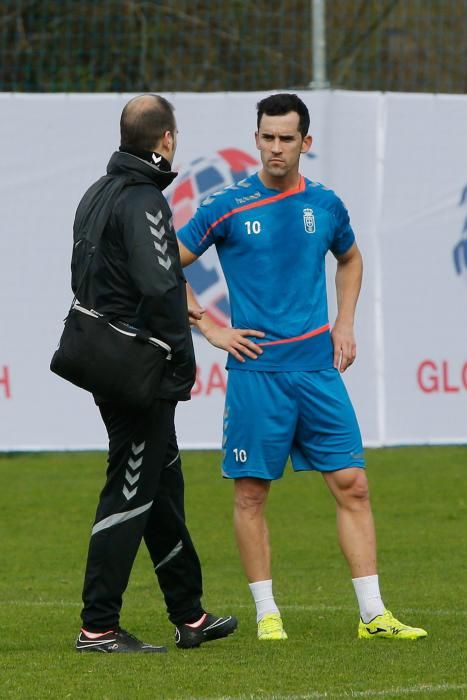 Entrenamiento del Real Oviedo