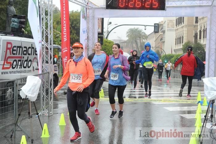 Llegada IV Carrera de la Mujer en Murcia (I)