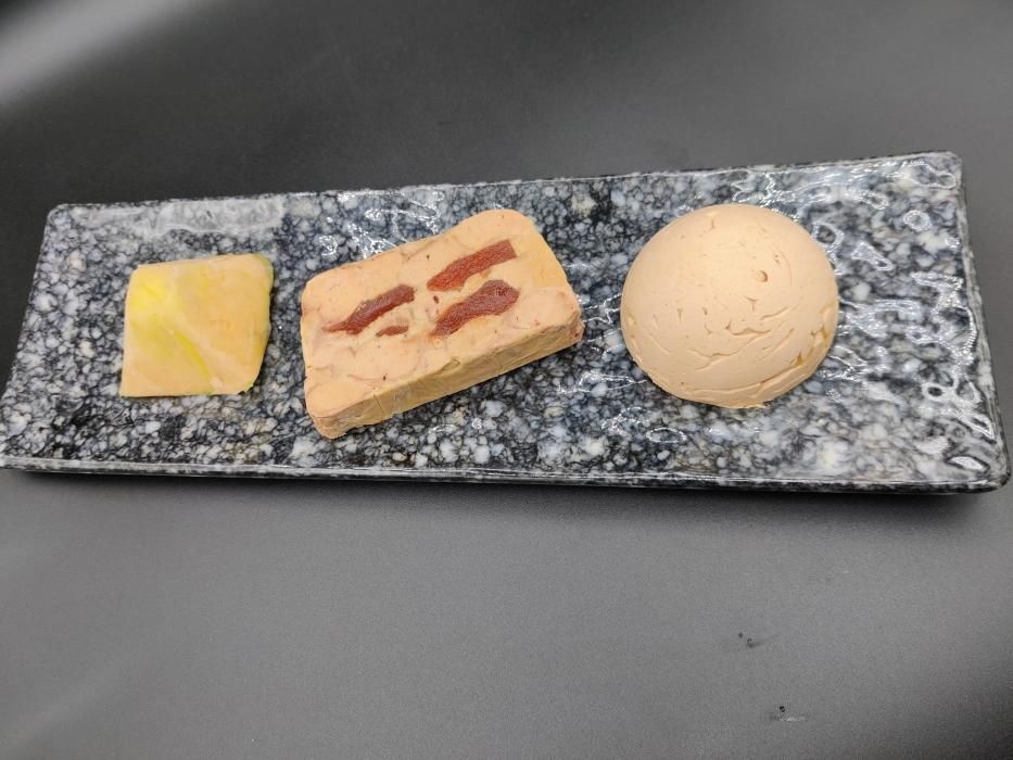 Terrina de foie Mi-cuit elaborada per alumnes de l''Escola d''Hostaleria de Figueres.