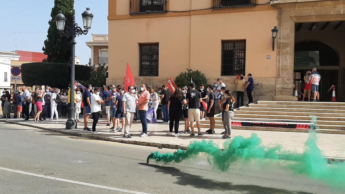 Nueva protesta de CCOO en Paterna