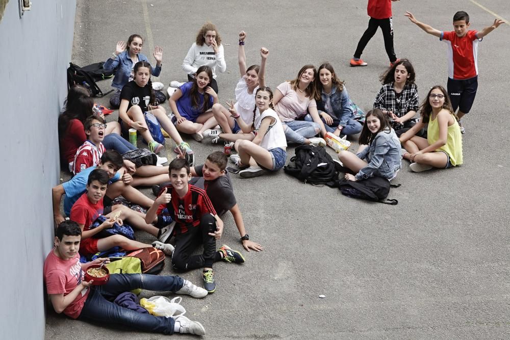 Deporte para despedir el deporte en los colegios gijoneses