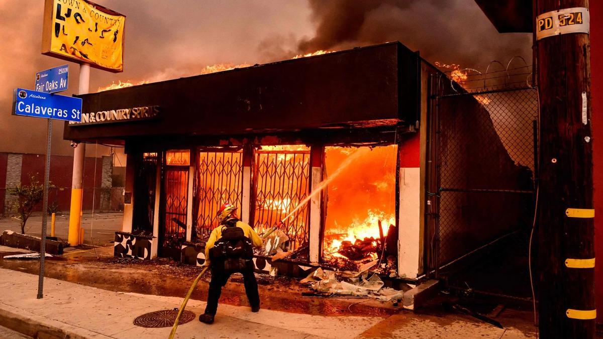 Los incendios de Los Ángeles tienen su origen en el calentamiento global