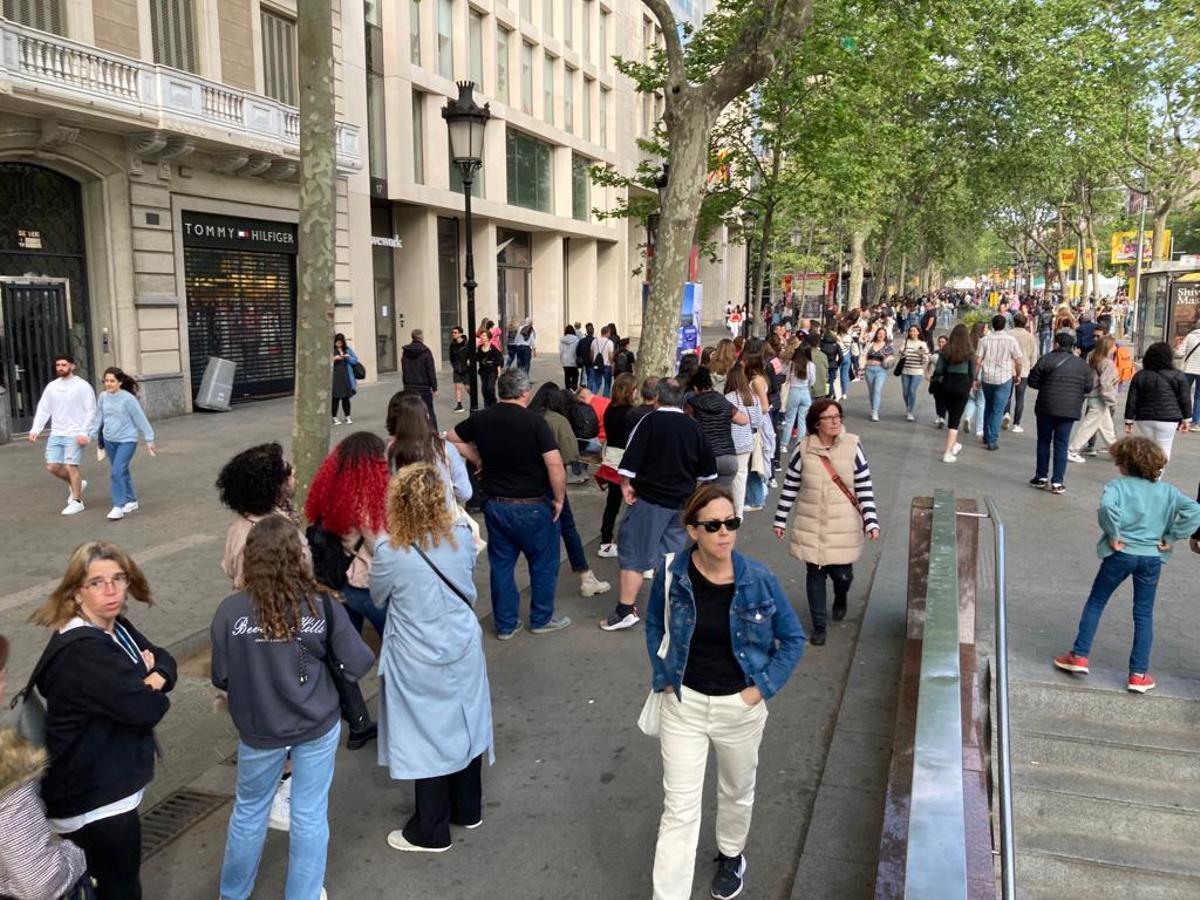 Sant Jordi de récord en Barcelona