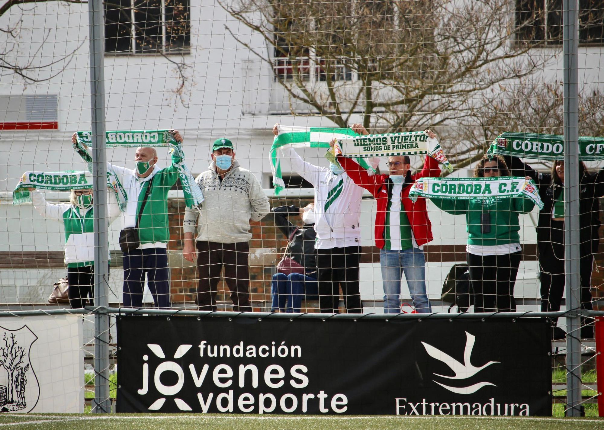 Las imágenes del Montijo-Córdoba CF