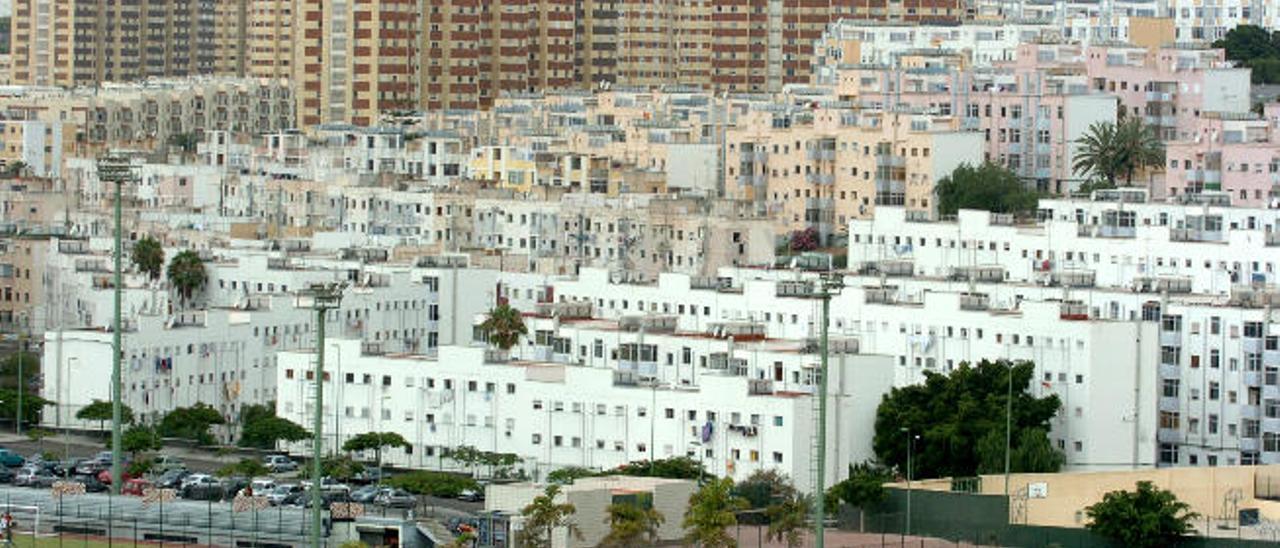 Barrio de Las Rehoyas, de donde es el primer vecino que ha solicitado el llamado IBI social al Ayuntamiento.