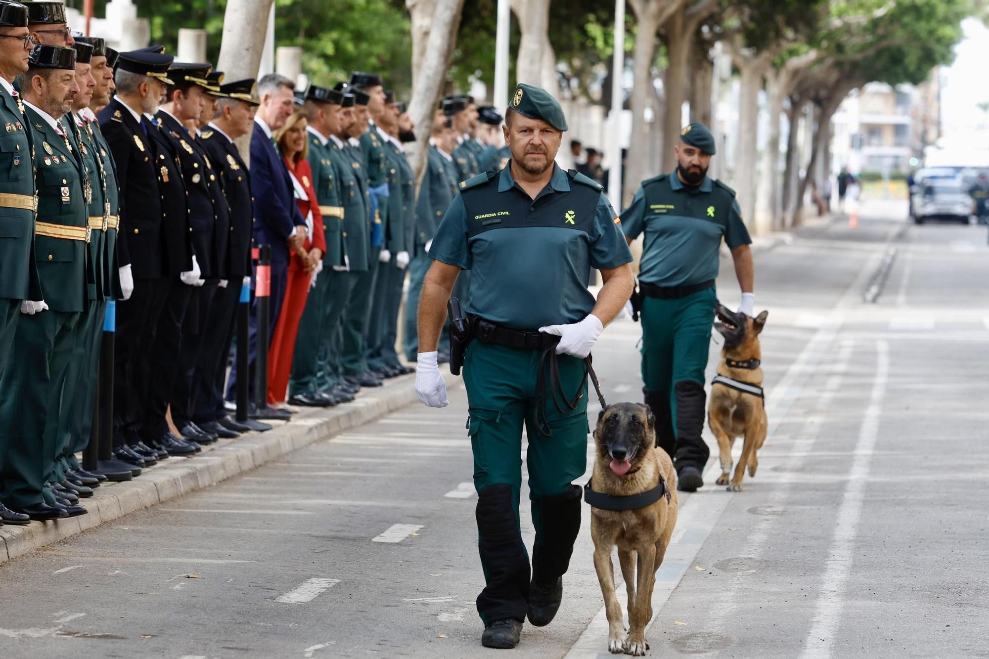 Celebración del dia de la Hispanidad en Cullera