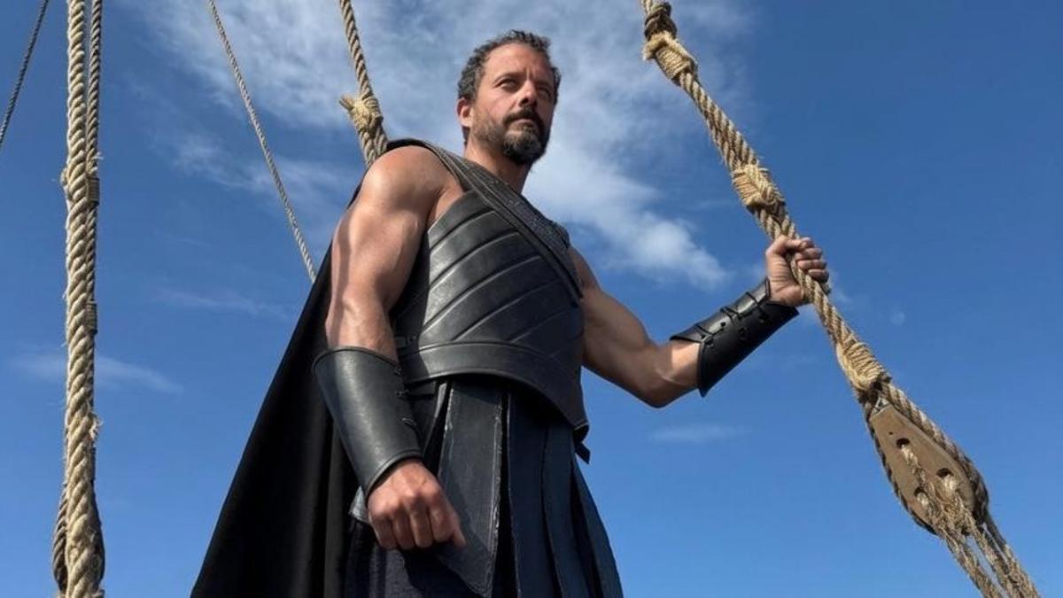 Jorge León, actor malagueño en 'La Odisea'