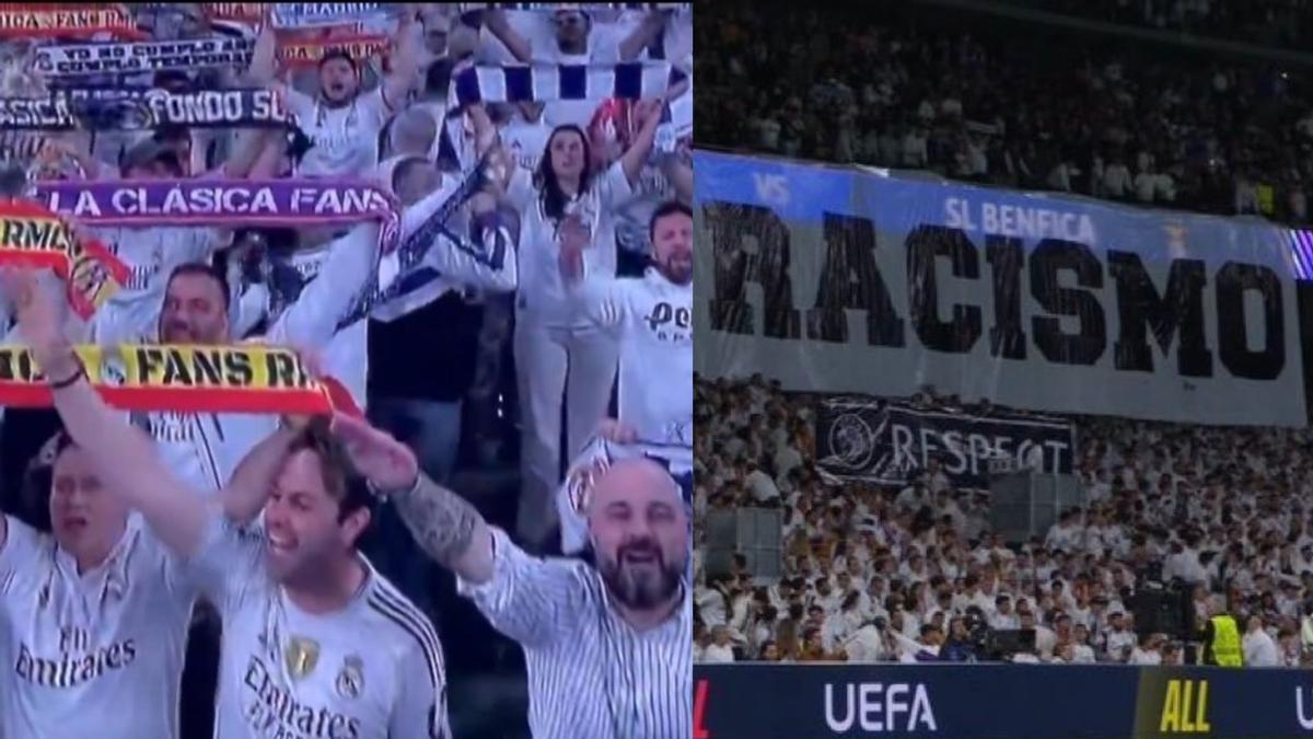 Los aficionados del Real Madrid fueron captados en cámara realizando gestos con simbología nazi