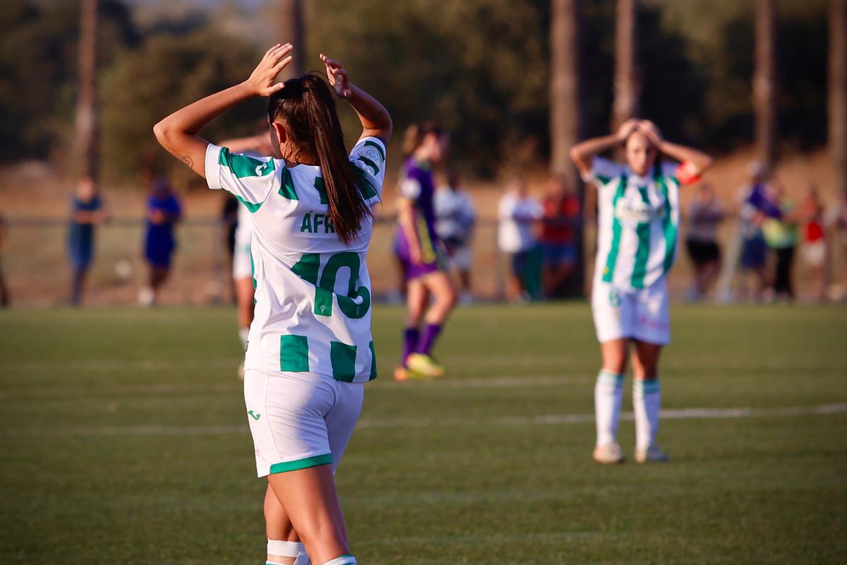 Córdoba CF Femenino-Málaga: la clasificación blanquiverde en la Copa en imágenes