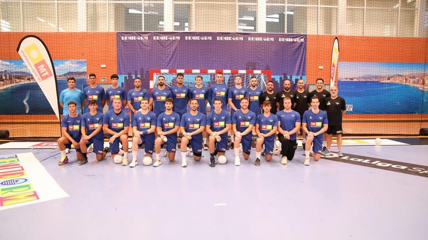 Primer entrenamiento del equipo TM Benidorm