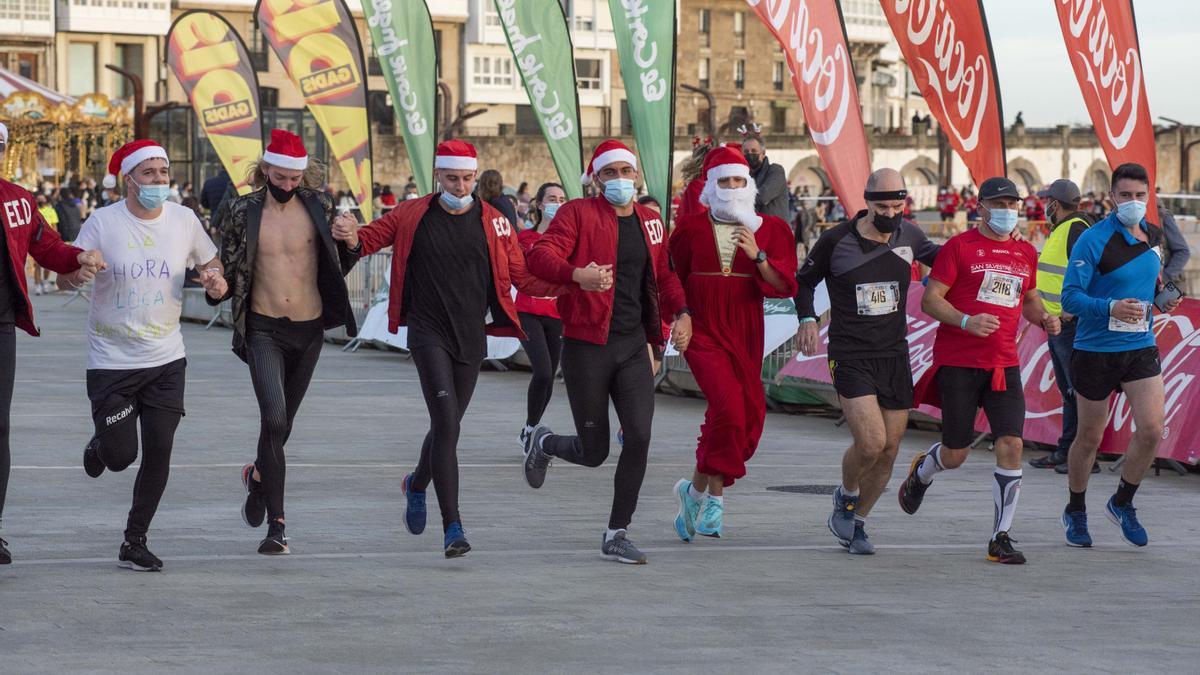 La San Silvestre regresa a las calles de A Coruña para cerrar el 2021