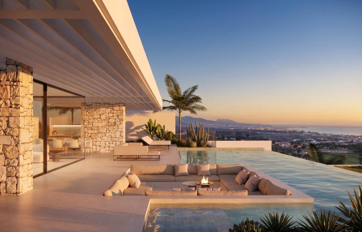Exterior de la villa con vistas al Océano Atlántico. | ED/LOT