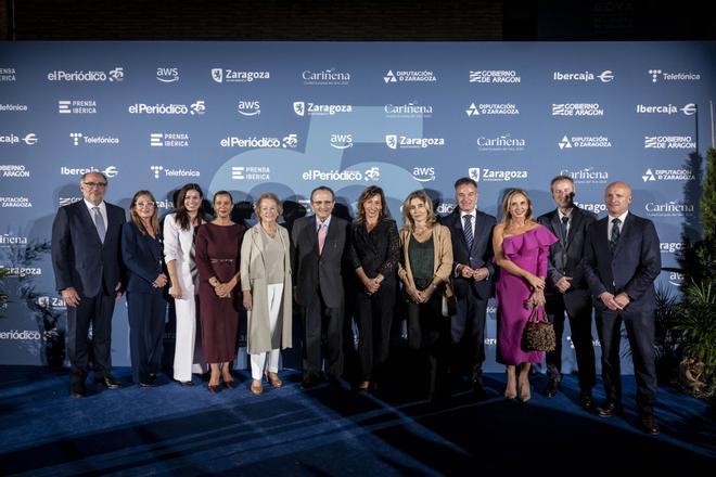 En imágenes | Photocall de la fiesta del 35 aniversario de El Periódico de Aragón