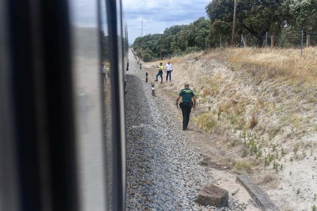 Imágenes del accidente del tren Madrid-Zafra