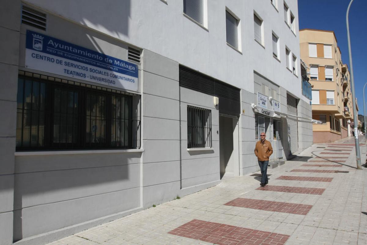 Sede de los Servicios Sociales en el distrito de Teatinos.
