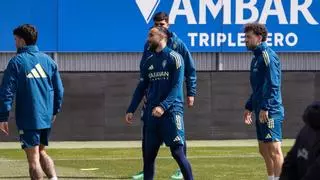 Rober tampoco estará con el Real Zaragoza en la final ante el Sporting
