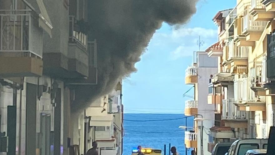 Incendio en Guía de Isora